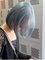 アポロ 横浜駅店(apollo)&nbsp;ブリーチ/ミディアムヘア/デザインカラー/フェイスフレーミング