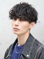 ルーシー 川越(LUCEY) ツイストスパイラルパーマ波巻きパーマシャドウパーマメンズ