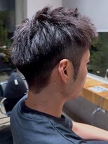 ナチュラル ヘアーデザイニング(Natural hair designing) メンズショート/フェードカット/アップバング/ツーブロック
