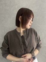 ソア 並木坂(Soa)&nbsp;20代/韓国ボブ/レイヤーカット/タッセルボブ/透明感カラー