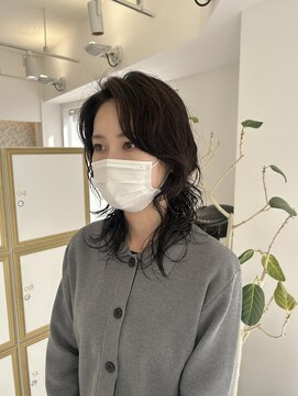 ビビディ バビディ ブー 河原町三条店(Bibbidi.bobbidi.boo) 大人っぽパーマ