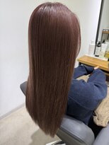 アン ビー(an B)&nbsp;ブリーチ_髪質改善_ピンクグレージュ