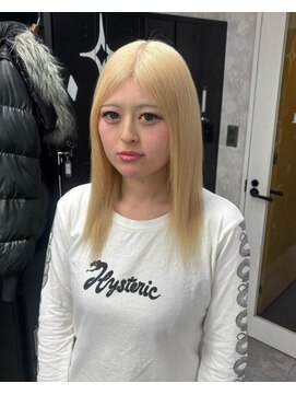 ティアム 渋谷店(Tiam shibuya) 海外ガール風ブロンドヘア