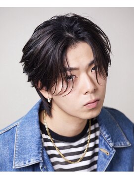 アストラ(ASTRA) MEN’S HAIR/波巻きツイストスパイラル/リバースセンターパート