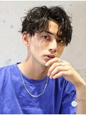 シャドウ波巻きパーマ