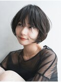 大人可愛い20代30代40代50代小顔ショートボブナチュラルショート