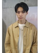 アコロン(acoron.) 10代/20代/センターパート/曲がる縮毛矯正/池袋メンズカット