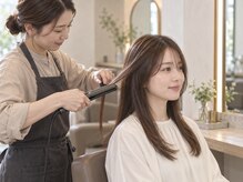 柔らかさをつくる繊細なアイロン技術◎