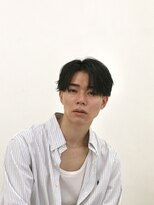 ヒップスリンク(Hip's Lnk)&nbsp;韓国マッシュシースルーセンターパートワックスなしダウンパーマ