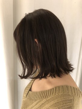 エイト 溝の口店(EIGHT) 【EIGHT溝の口】デザインカラー_切りっぱなしボブ