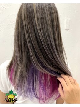 アロハナ(ALOHANA) インナーカラー☆