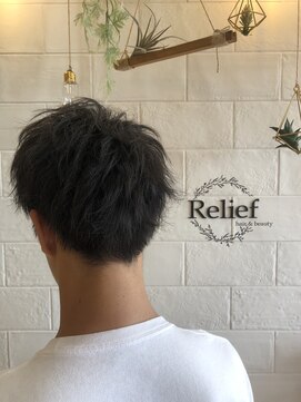 リリーフ(hair&beauty Relief) 【Relief】ツイスト風ショートレイヤー