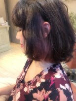 ヘアーデザイン ヴィフ(HAIR DESIGN vif) 【インナーカラー】バレイヤージュ×キャンディーピンク