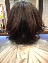 ヘアー サロン アットシュシュ(Hair Salon At'shushu)&nbsp;ハンドドライで仕上げるふんわりナチュラルボブ♪