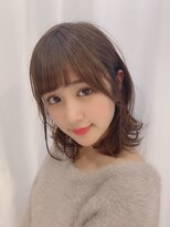 オースティン 錦糸町(AUSTIN)&nbsp;AUSTIN☆外ハネボブアッシュブラウンネオウルフショートボブ