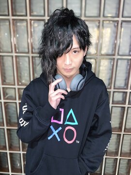 ミッシェル アフロート(michelle afloat) ◇ゴッドアシメウルフウェーブ◇