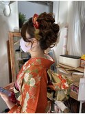 振袖ロングヘアセット【ヘアアレンジ 立川/立川南/国分寺】