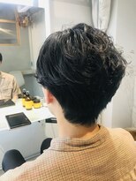 センターパート/ツーブロック