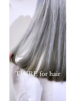 ティグルフォーヘア(TIGRE for hair) TIGRE for hair ホワイトカラー