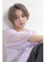 グランアージュ 池袋東口店(grandage)&nbsp;大人可愛いミルクティベージュ×前下がりマッシュショート