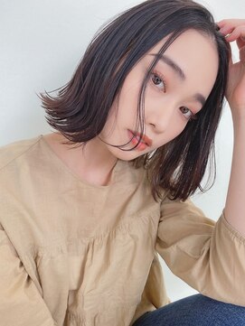 ルービック 梅田茶屋町(Rubik) 20代30代外ハネ大人 ナチュラルボブ