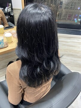 リーオオサカ(Lee Osaka) ブルーブラック×東芽生