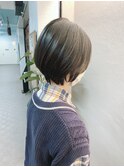 首が長く見える☆骨格補正ショート