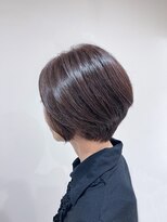 ロロン 下高井戸(LORONG)&nbsp;ショート　大人前下がりショートボブ　ショコラブラウン