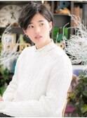 こなれ感◎サイドグラデーション黒髪マッシュc5大宮20代30代40代