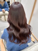 ジーナ セントラル銀座(Zina)&nbsp;オルチャンヘア＊髪質改善＊あずきブラウン【ZinaCENTRAL】