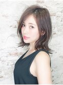 大人かわいいミディアムくびれヘア【銀座/銀座駅】