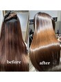 ベルヘアーラグゼ(Bell hair Luxe) 縮毛矯正は圧倒的自信があります!セミナー講師もしています