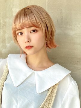 ブルーダー(Bruder) ハイトーン　ピンク　エンドカラー　デザインカラー