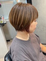 ティダスマイル(tida smile)&nbsp;ブラウンカラー×大人美人ショート