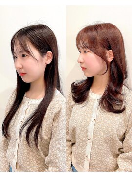 ユニコ(unico) 小顔カット/韓国風/韓国ヘア