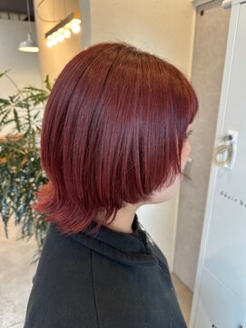 デジーヴュー(desir beaux) ウルフ・ワインレッドカラー☆