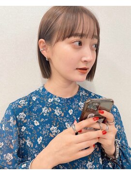 サンド 名古屋(sand) イメチェン/ハッシュカット/レッドブラウン[名古屋栄駅]