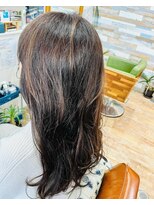 ハウオリ ヘアーワークス(Hauoli hair works)&nbsp;グレーピンク×ブルーカラー