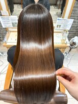 プラグ バイ ネオリーブ(plug by neolive)&nbsp;レイヤーロング×髪質改善 [髪質改善/縮毛矯正]韓国A