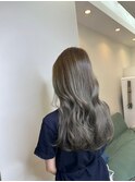 大人かわいいエギョモリ ミルクティーブラウン ひし形シルエット