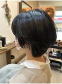 ひし形ショートヘアー