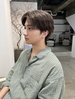 シアー(siar)&nbsp;ブラウンカラー　センター分け