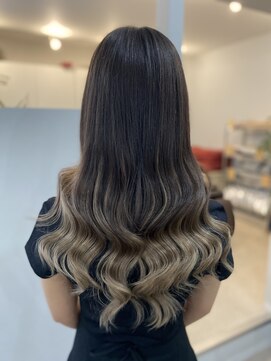 グランディールヘアデザイン(grandir hairdesign) エクステでグラデーション！-Yurika-