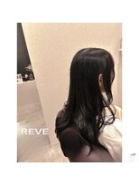 レーヴ(REVE)&nbsp;黒髪レディースカット^ ^