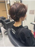 パーマ風巻き髪