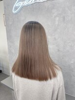 ジェミニ 大津 瀬田店(Gemini)&nbsp;魅力倍増カールセミディシアーカラー姫カットショートヘア