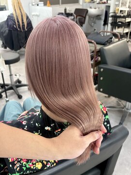 シェイロ(Cielro) 艶々ミルクティーピンク【Kentaro】