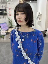 ビューナゴヤ 名駅(VIEW NAGOYA)&nbsp;前髪カタログ/イメチェンスタイル／ウェーブパーマ/こなれミディ