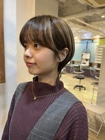 キートスバイガーランド (Kiitos by Garland)&nbsp;大人可愛いマッシュショート/ベージュカラー/ローライト/吉祥寺