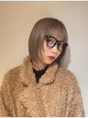 グレージュカラー/髪質改善/川崎